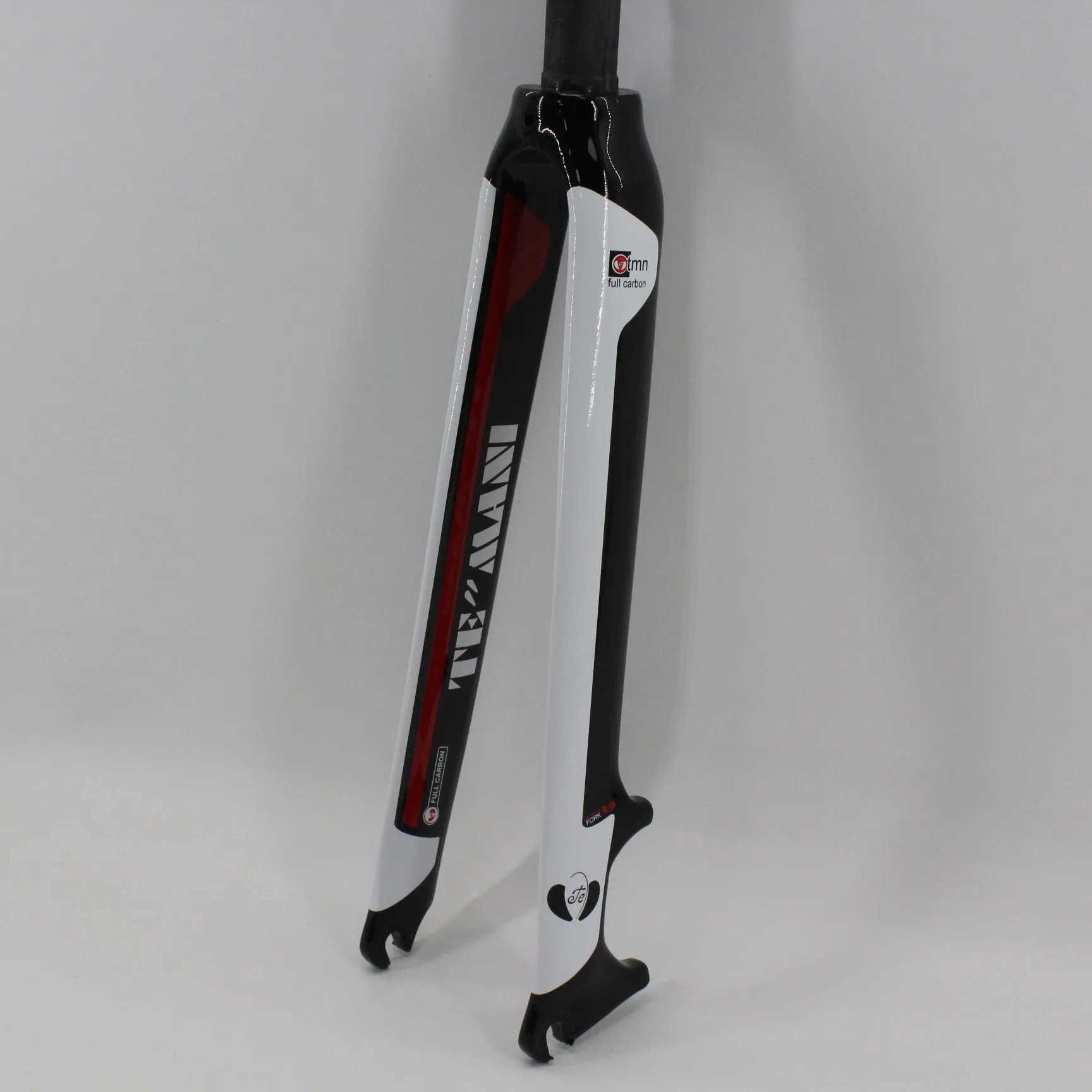 Neueste temani 700c Rennrad 3k Voll carbon Scheiben brems gabel Carbon Fahrrad Vorderrad gabel Hart carbon Teile 4 Farben – Detail 6