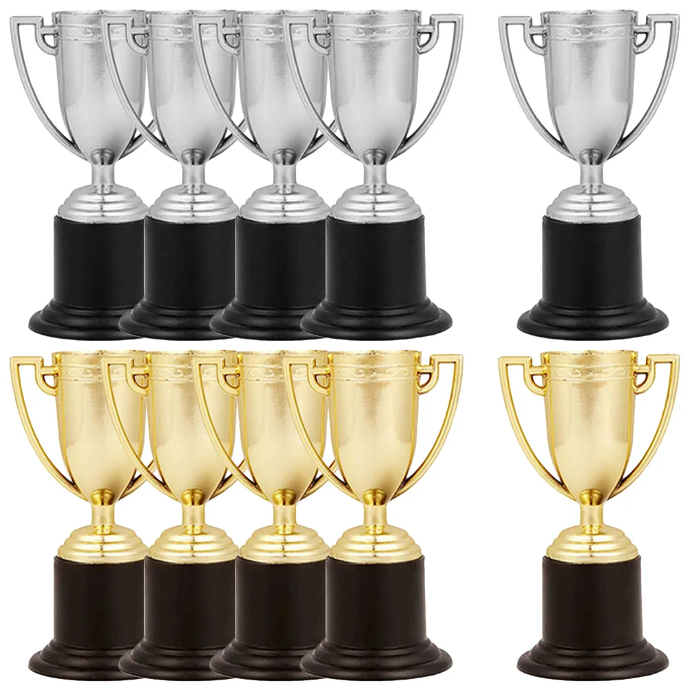 

10 Pcs Small Trophy Girls Toys for Simulated Children Plastic Decorations Abs Simulation Kid Ornaments Student Kids