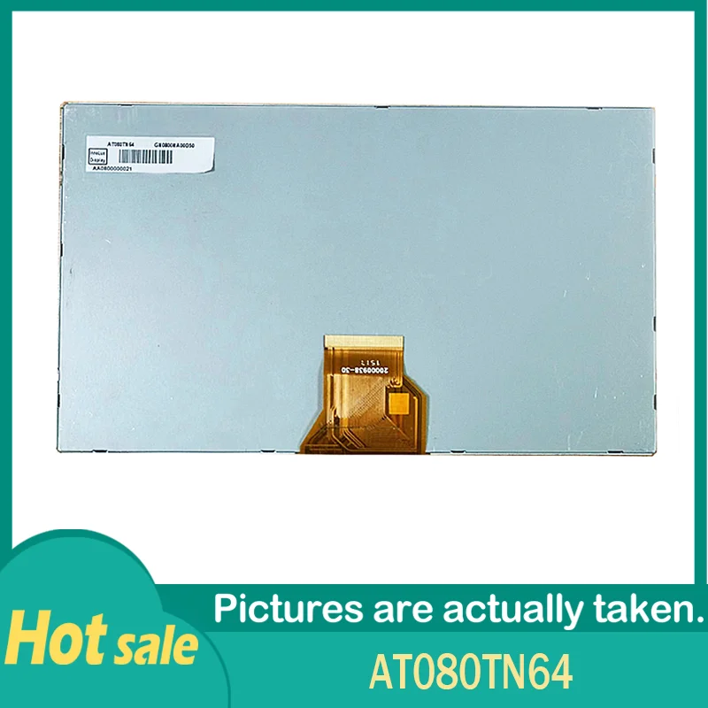 

100% Original AT080TN64 50pins Parallel 8.0inch 800x480 Lcd Display