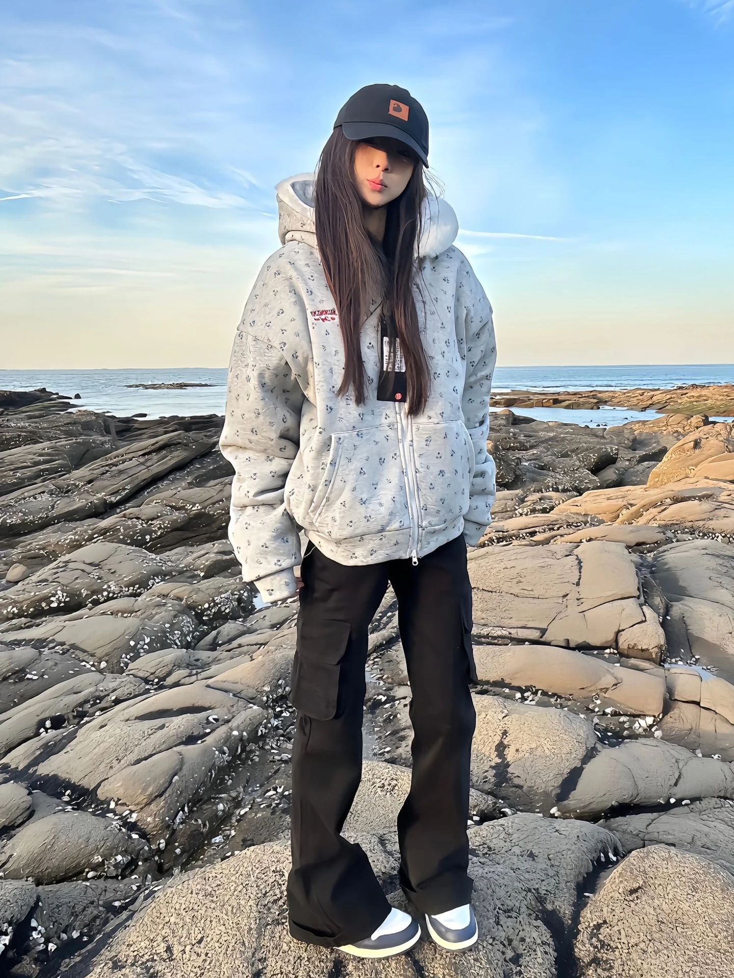 

Джинсы Cleanfit Straight Leg Bla Workwear, не облегающие, повседневные, с высокой талией, на молнии, летние, молодежные, модные