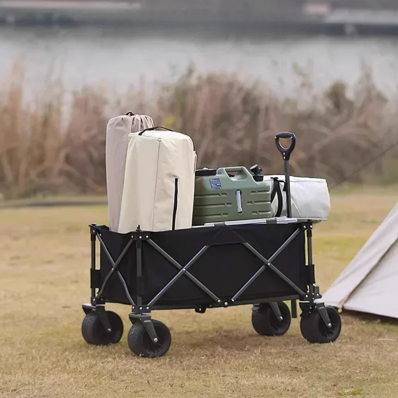 Camping Helper! Multifunctional Storage Cart, Large-capacity Storage Space, Making Your Gear Complete and Travel More Convenient