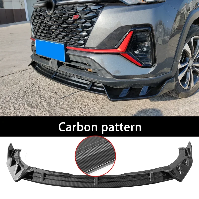 1set for Changan CS35 PLUS 2022 Bumper Front Shovel Front Encirclement Guard Bar Wrap Angle Cs35plus 2022