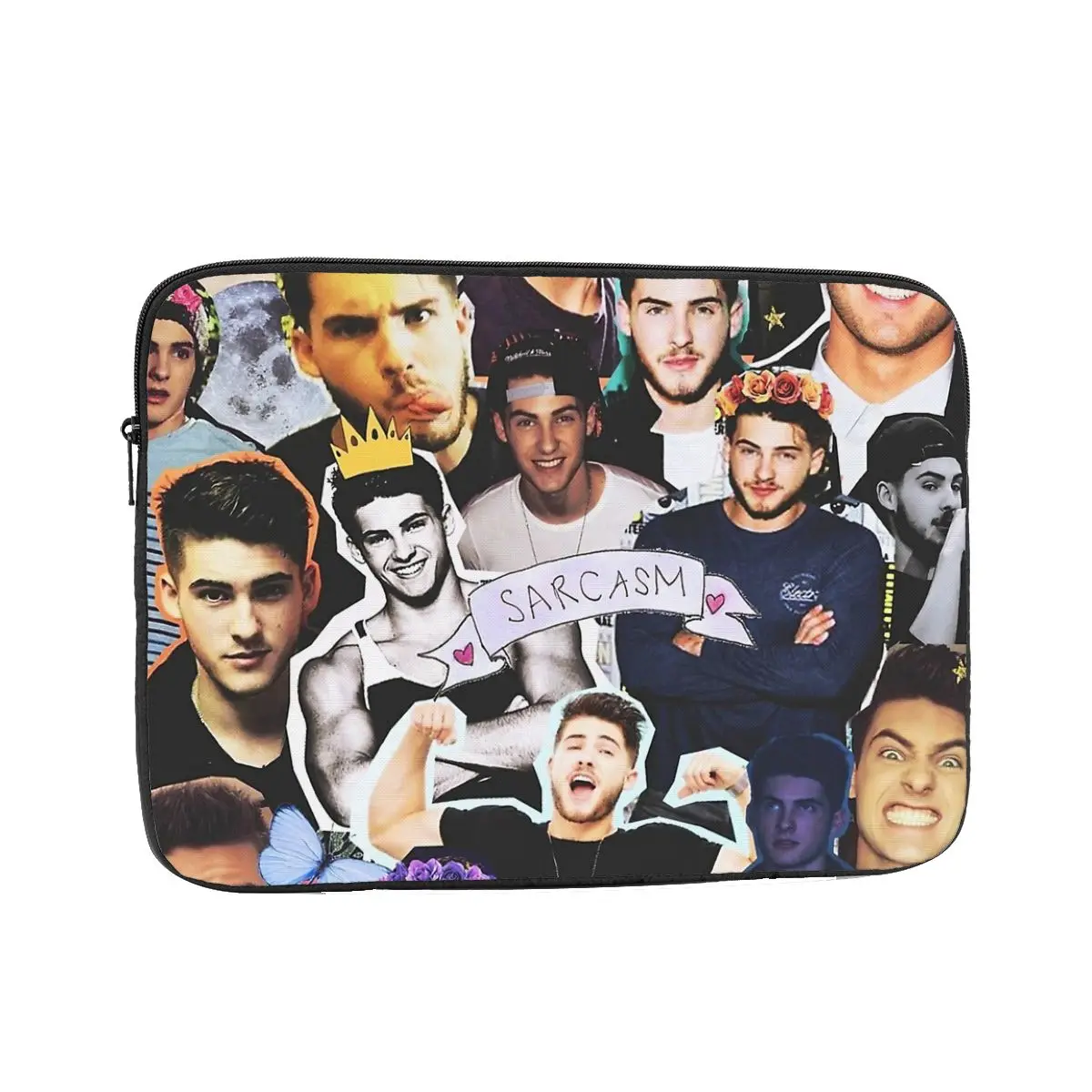 Cody Christian Collage Computer ipad Laptop Cover Case Laptop Sleeve Bag Portable Cover Fundas Pouch