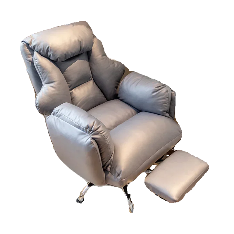 Silla De oficina giratoria para videojuegos, Base con ruedas, cojín trasero reclinable, acolchado para silla De oficina, Sillas ergonómicas De Gamer, muebles De oficina