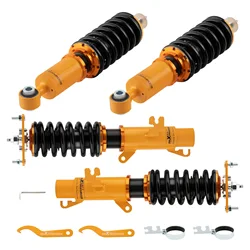 Adjustable Coilover for Mini Cooper R50 S R53 02-06 02-06 R52 Convertible 04-07 24 ways damper force Spring