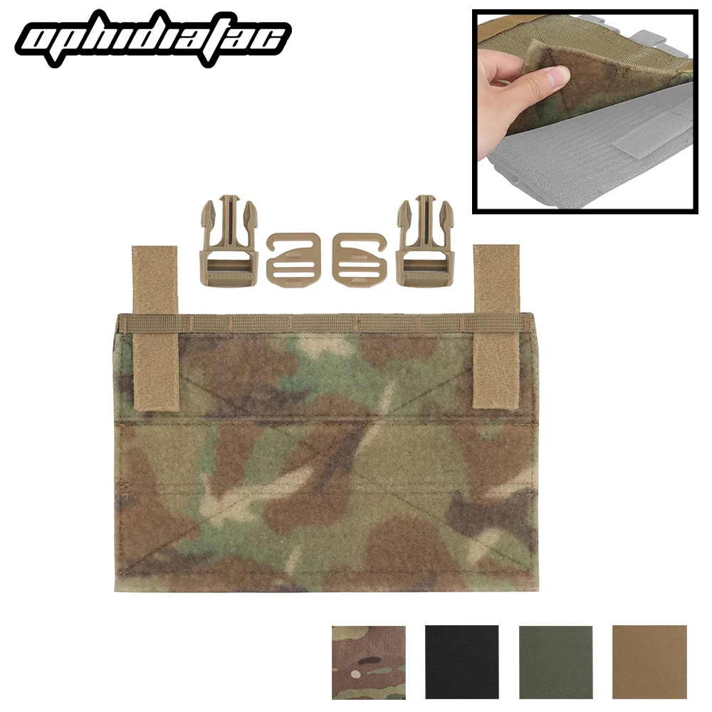 OPHIDIAN Hunting Front Panel Tag Conversion Adapter Quick Change Flap Accessory Crye Vest AVS JPC AVS SPC Plate Carrier Airgun