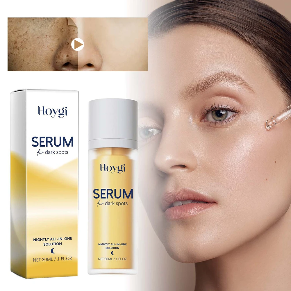 

30 мл сыворотка для лица, сыворотка для удаления темных пятен, увлажняющая, осветляющая сыворотка против морщин для прыщей, шрамов, тусклых, ежедневного ухода за кожей