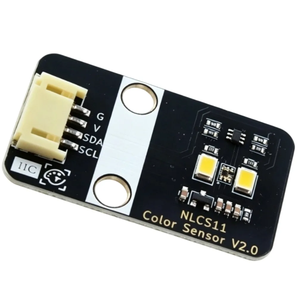 NLCS11 TCS34725 Color Detection Sensor Module IIC Bus Communication PH2.0 Anti-reverse Interface Stable Signal Output DIY Projec