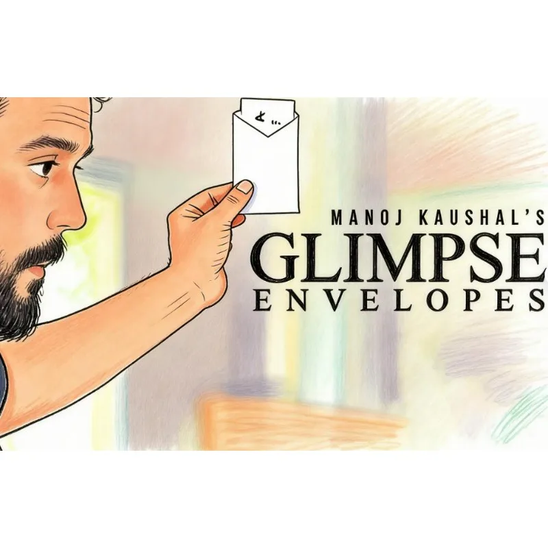 

GLIMPSE от Маножа Каушала - Фокус с картами, ментализм, магия, уличная иллюзия, трюк с эффектом проникновения, для профессиональных фокусников, чтение мыслей