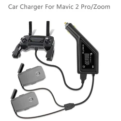 New 3 in 1 Battery Charger with USB Car Charger for DJI MAVIC 2 PRO & Mavic 2 ZOOM Drone Remote Controller