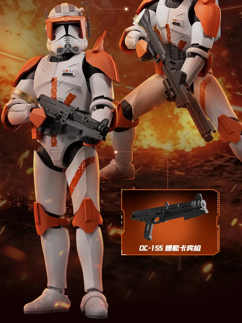 【Nouveau produit】Figurine de commandant clone Cody et de Stormtrooper impérial de la collection Star Wars Beyond de Brucko