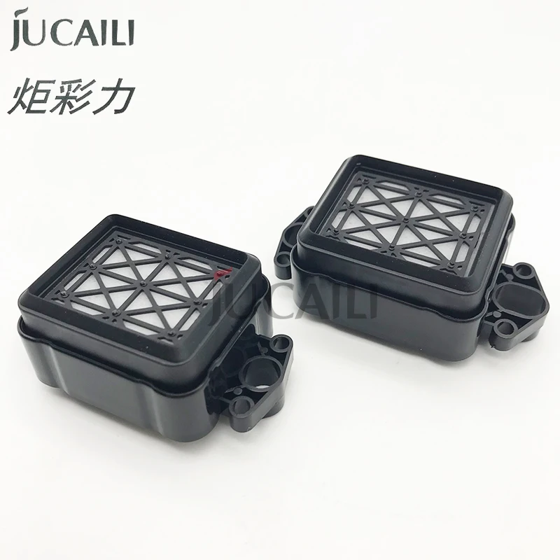 Jucaili 4PCSเครื่องพิมพ์Cosmic WindหมวกสำหรับEPSON Dx5 Dx7 PrintheadสำหรับAllwin Xuli Mimaki Ecoตัวทำละลายcapping Station