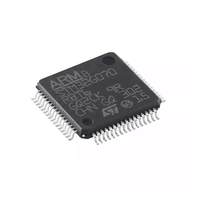 STM32G070RBT6 LQFP-64 ARM Cortex-M0+ 32-bit Microcontroller Unit (MCU)