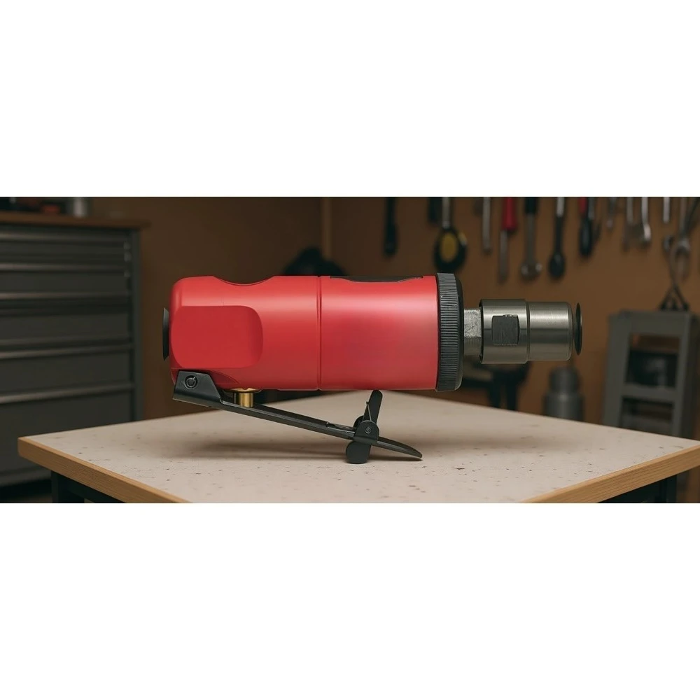 

Пневматическая прямая шлифовальная машинка для сварки, деревообработки, автодетейлинга, полировки нержавеющей стали, сверхмощная, 1/4 дюйма, 0,3 л.с., 30000 об/мин