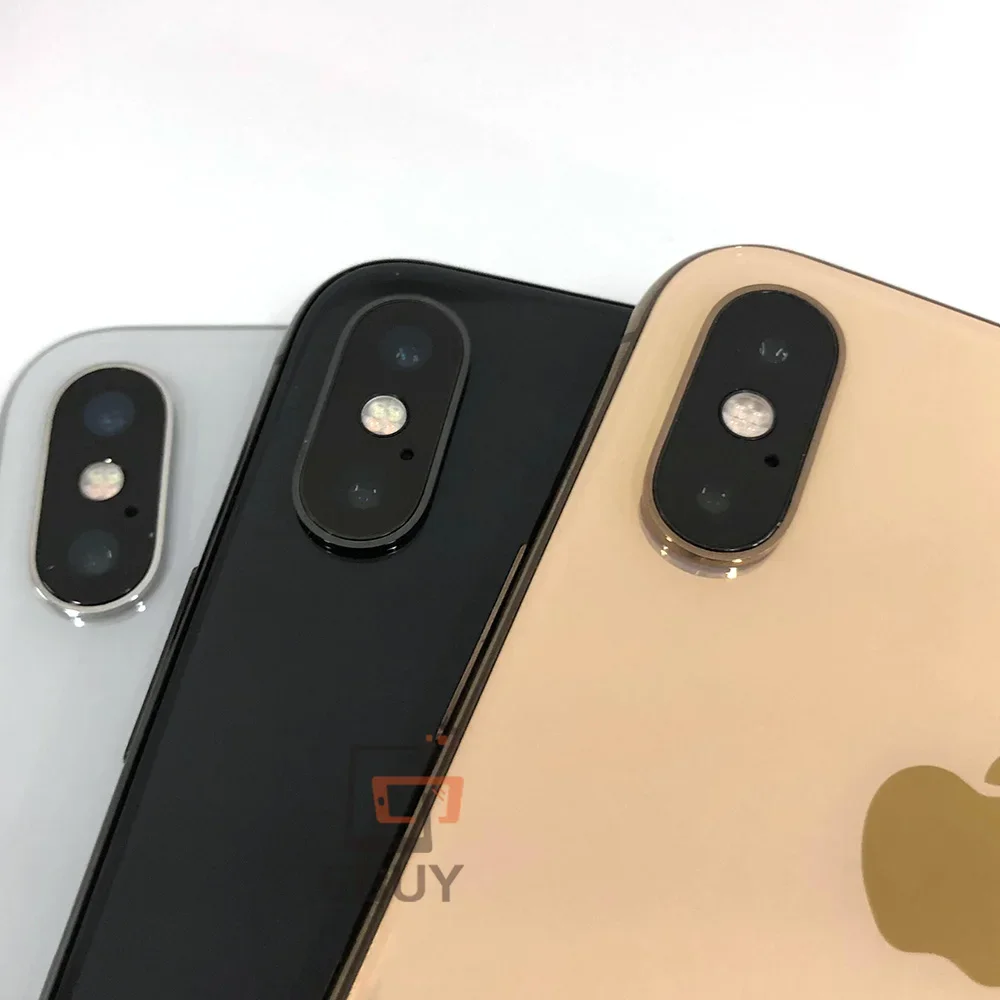 هاتف Apple iPhone XS 4G LTE الأصلي المحمول 5.8 بوصة 4 جيجابايت رام 64/256 جيجابايت روم هيكسا كور 12 ميجابكسل معرف الوجه الذكي