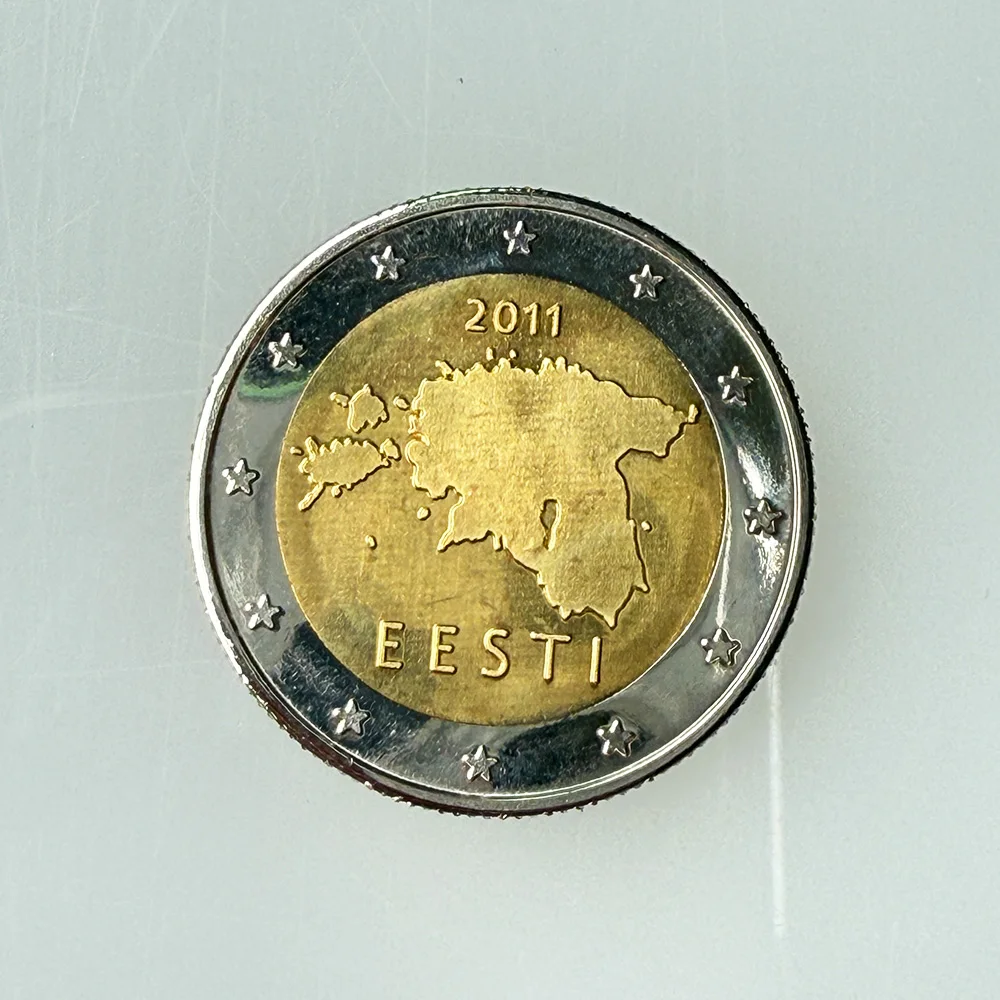 جديد عيد الميلاد عملة ذهبية شارة معدنية أوروبية موناكو 2015 عملة تذكارية عالية الجودة التحدي عملة ثلاثية الأبعاد عملات مزدوجة الوجهين