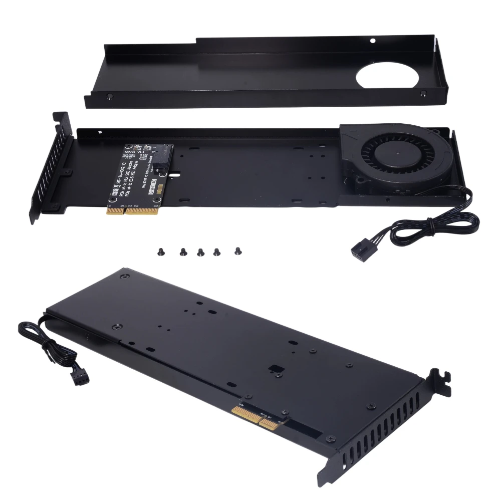 PCIe 5.0 x4 To U.2 SFF-8639 U.3 SFF-TA-1001 / E1.S/E3.S SFF-TA-1002 Adapter Card PCI-E Gen5 4X To U.2 SFF-8639 U.3 SSD Expansion