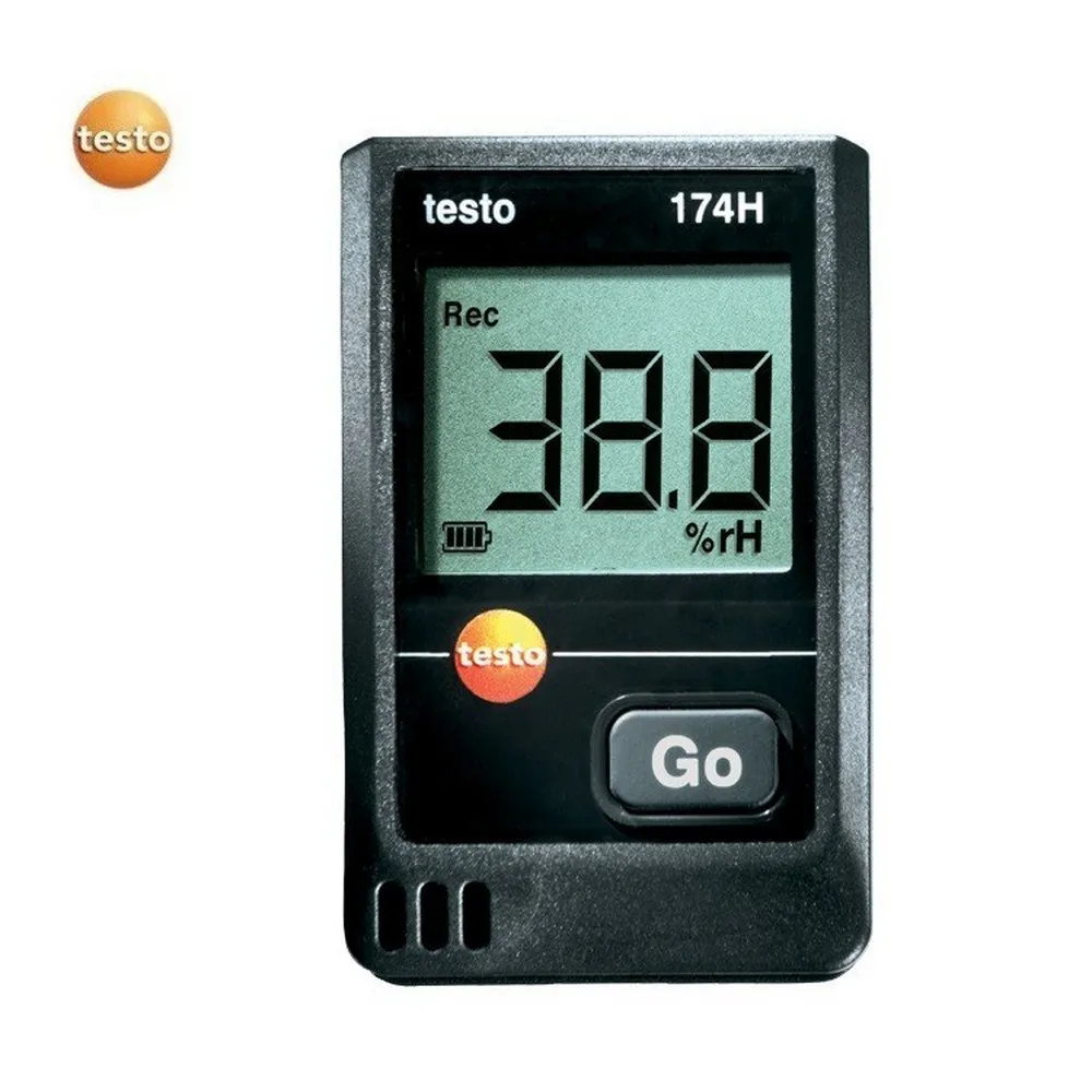 New 174H Temperature and Humidity Record Meter Storage Temperature -40 To +70 C Data Recorder for Cold Chain Refrigeration