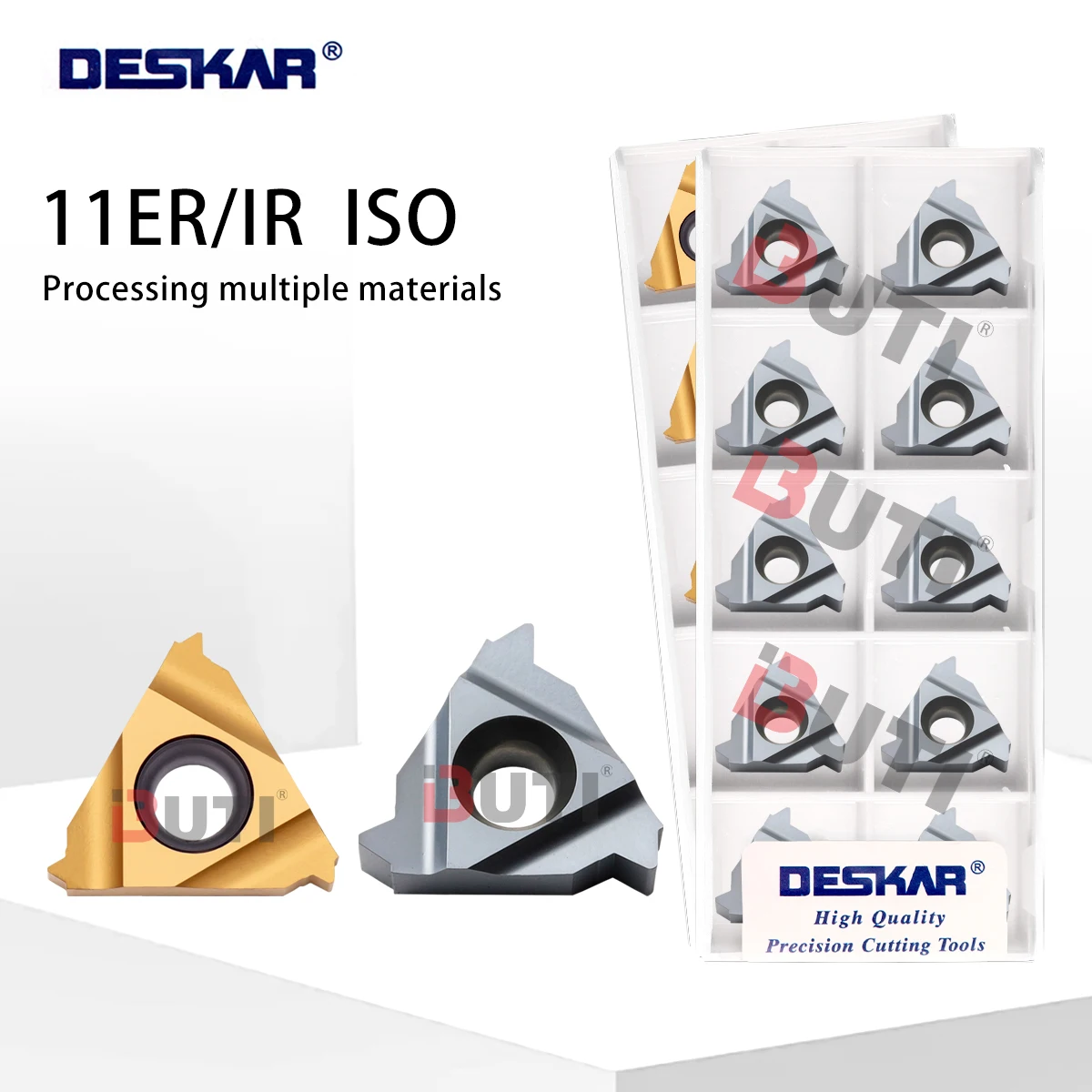 DESKAR 100% Original 11IR/ER 0.75 1.0 1.5 2.0 2.5ISO LDC/LDA Lathe Cutter Threading Internal And External Thread Cutting Blades