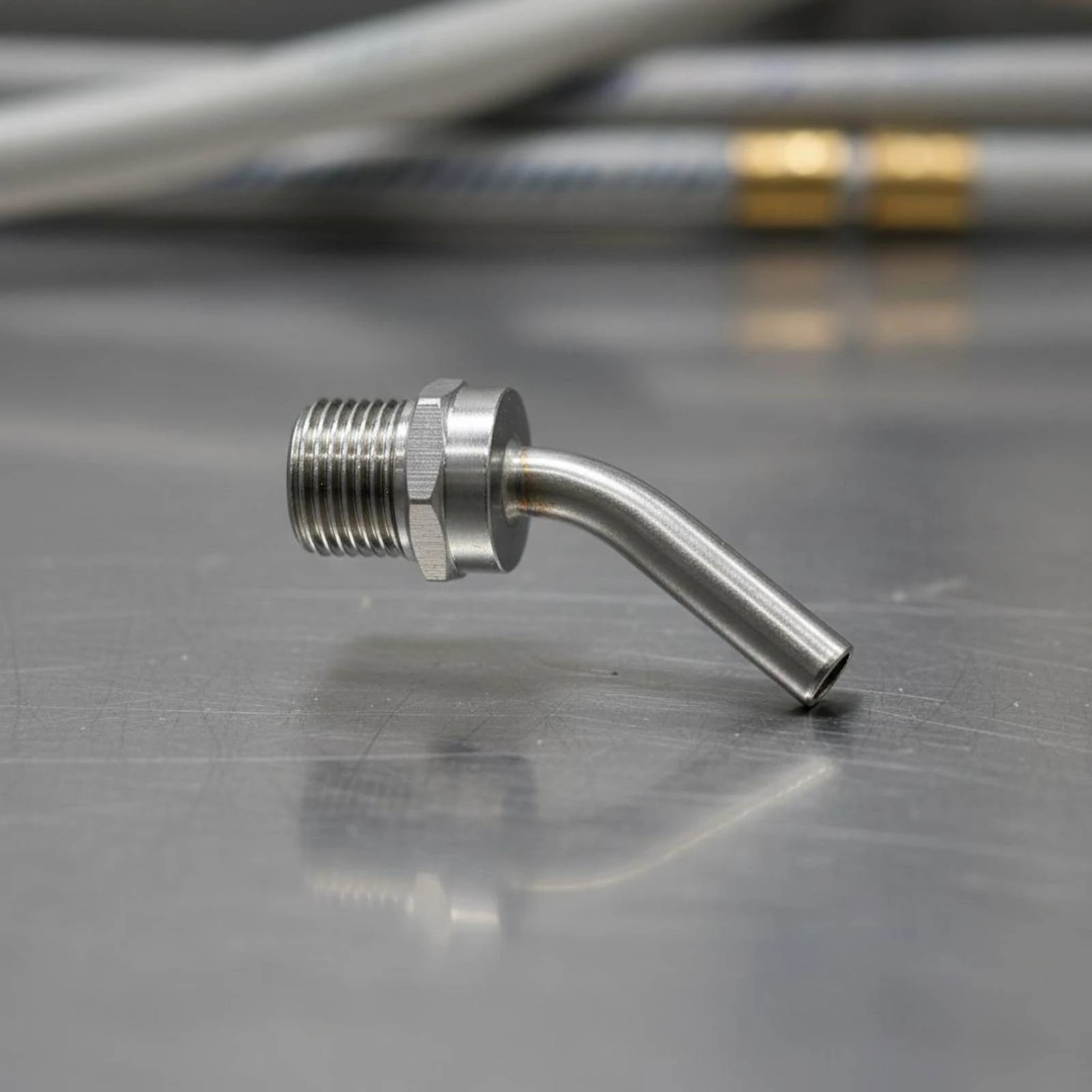 1/2 NPT Pickup Tube Recirculation Use Stainless Steel Pickup Tube Brewing Equipment for Home Brewers