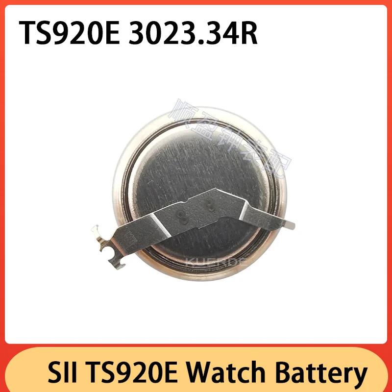 Dedicado Bateria do Relógio Recarregável, Japão SII, TS920E, 3023-34R, Alta Qualidade, Novo