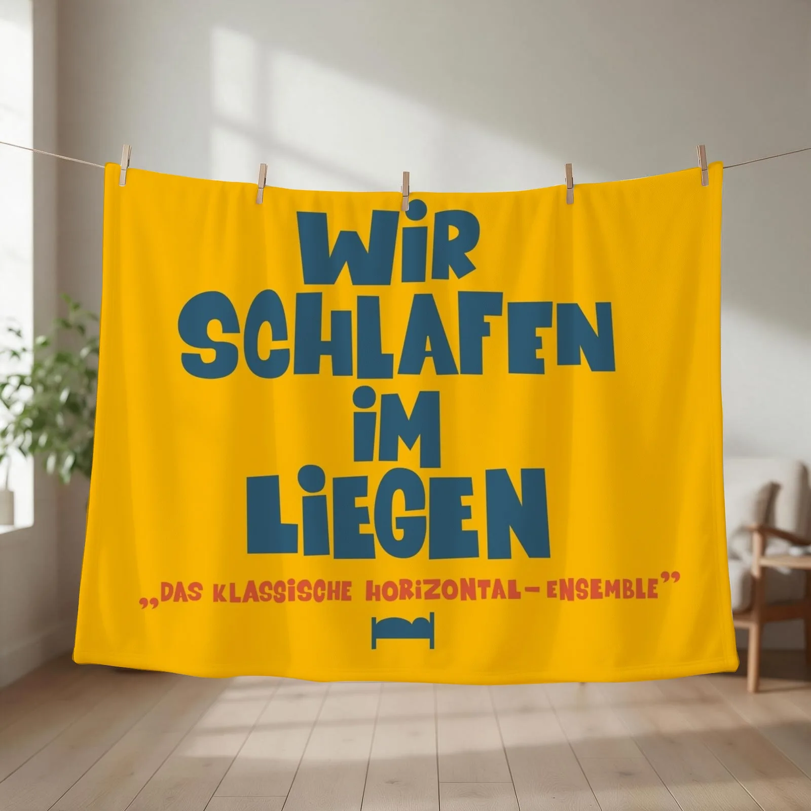 We sleep lying down - Loriot - TV Kult - German Throw Blanket Thins For Sofa Thin Decorative Sofa Flannel Blankets