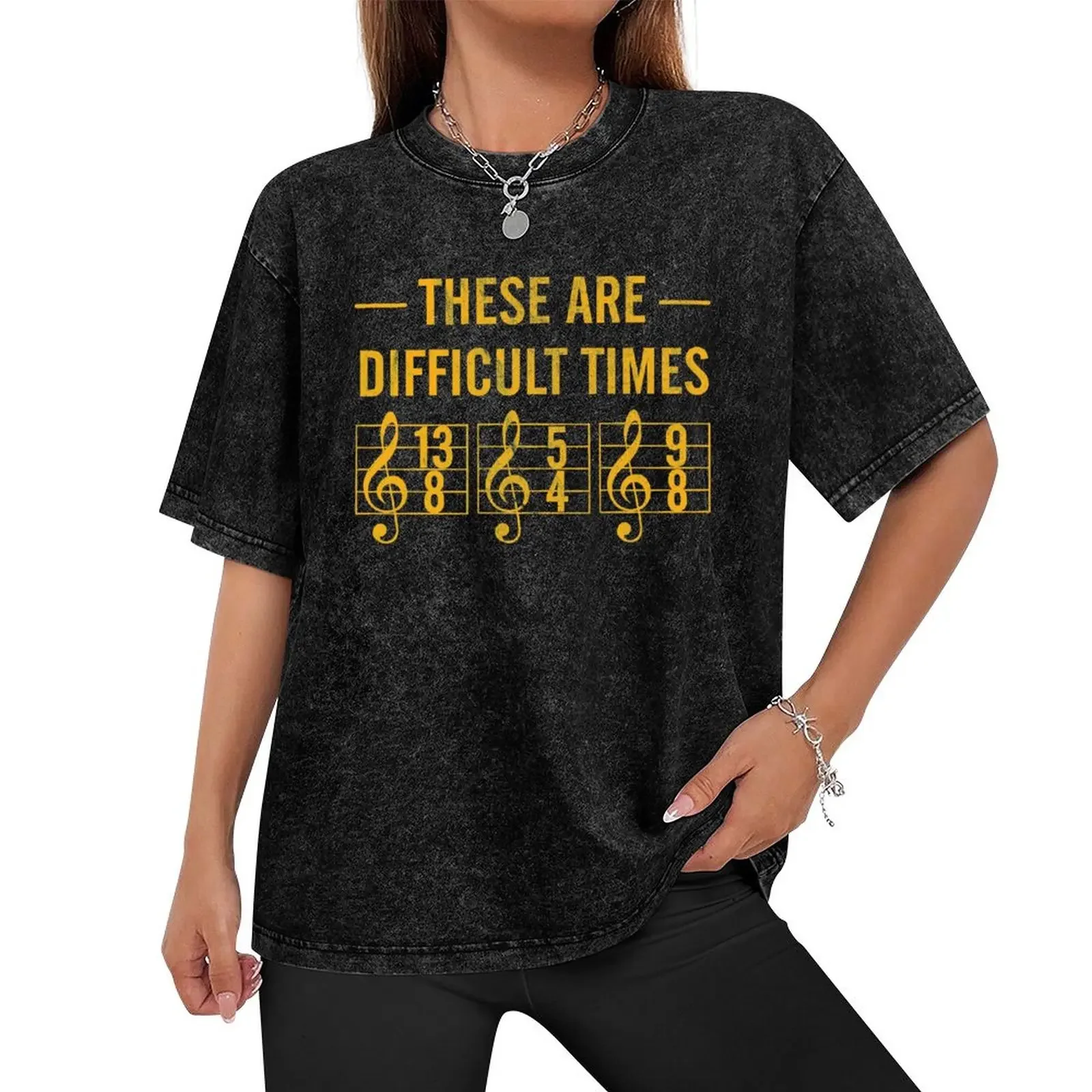 These are difficult times T-Shirt aesthetic clothes plus size clothes anime stuff funny t shirts for men