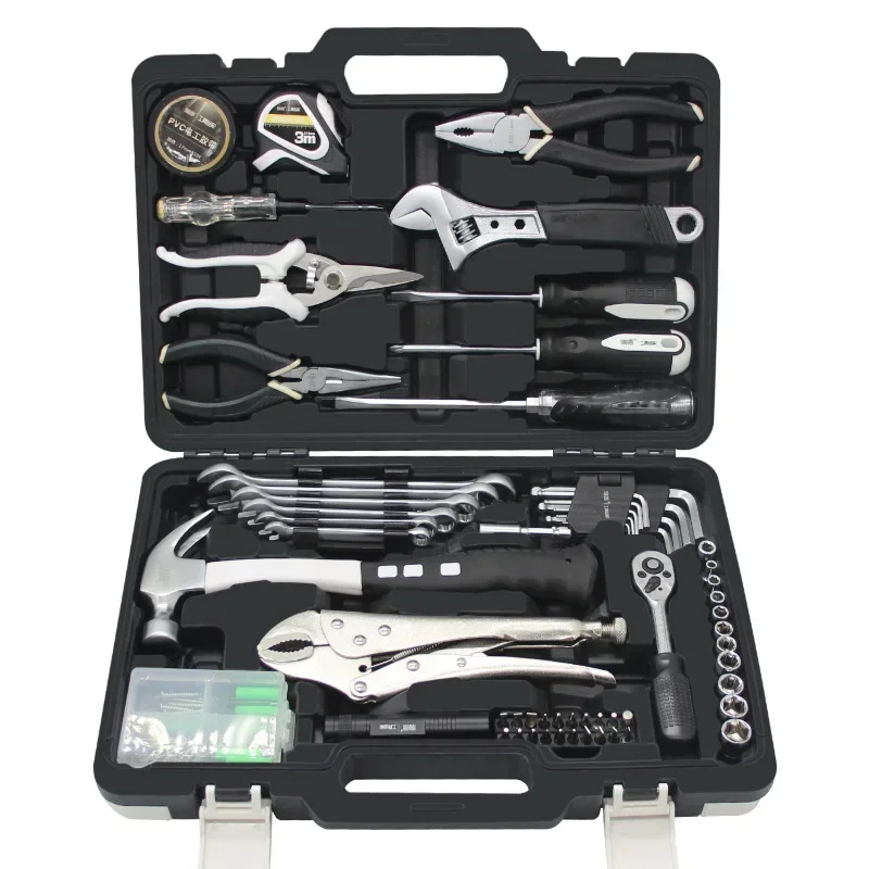 102 piece/set  tool kit Hardware tool set, household daily comprehensive maintenance, household set, pliers wrench