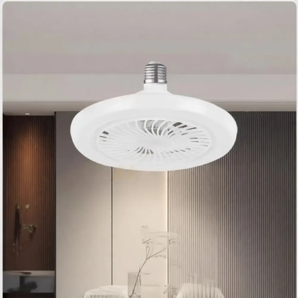 E27 Led Fan Light Bulb Remote Control Ceiling Fan Lamp With Adjustable Head For Bedroom Kitchen Energy Saving Lighting