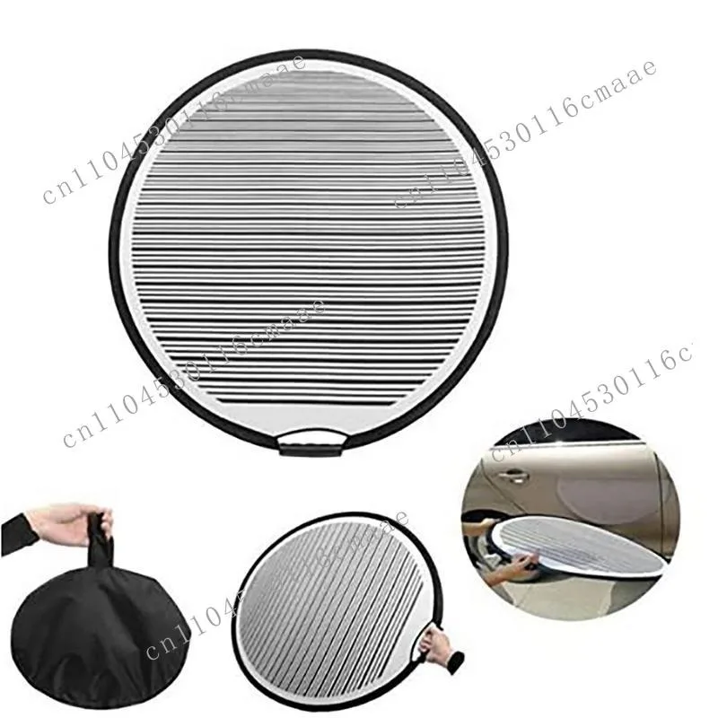 NEW Automotive Dent Reflector Flexible Safe Driving Reflector Panel Folding Plate Stripe Light Compensator