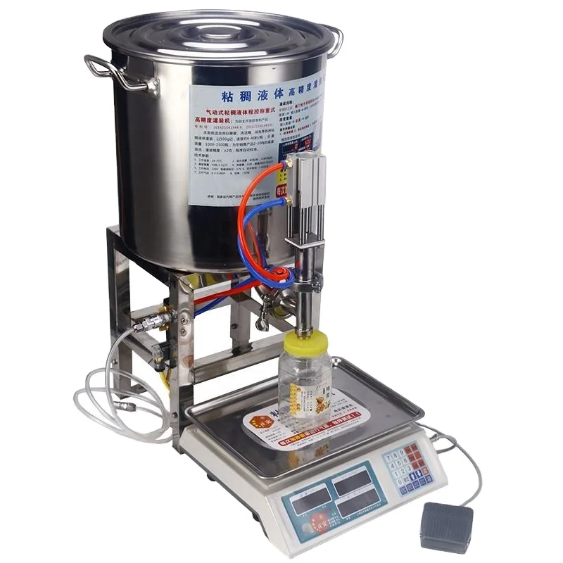 

-For Single Head Semi Automatic Beverage Honey Shampoo Cosmetic Plastic Water Bottle Liquid Paste Packing and Filling Machine*