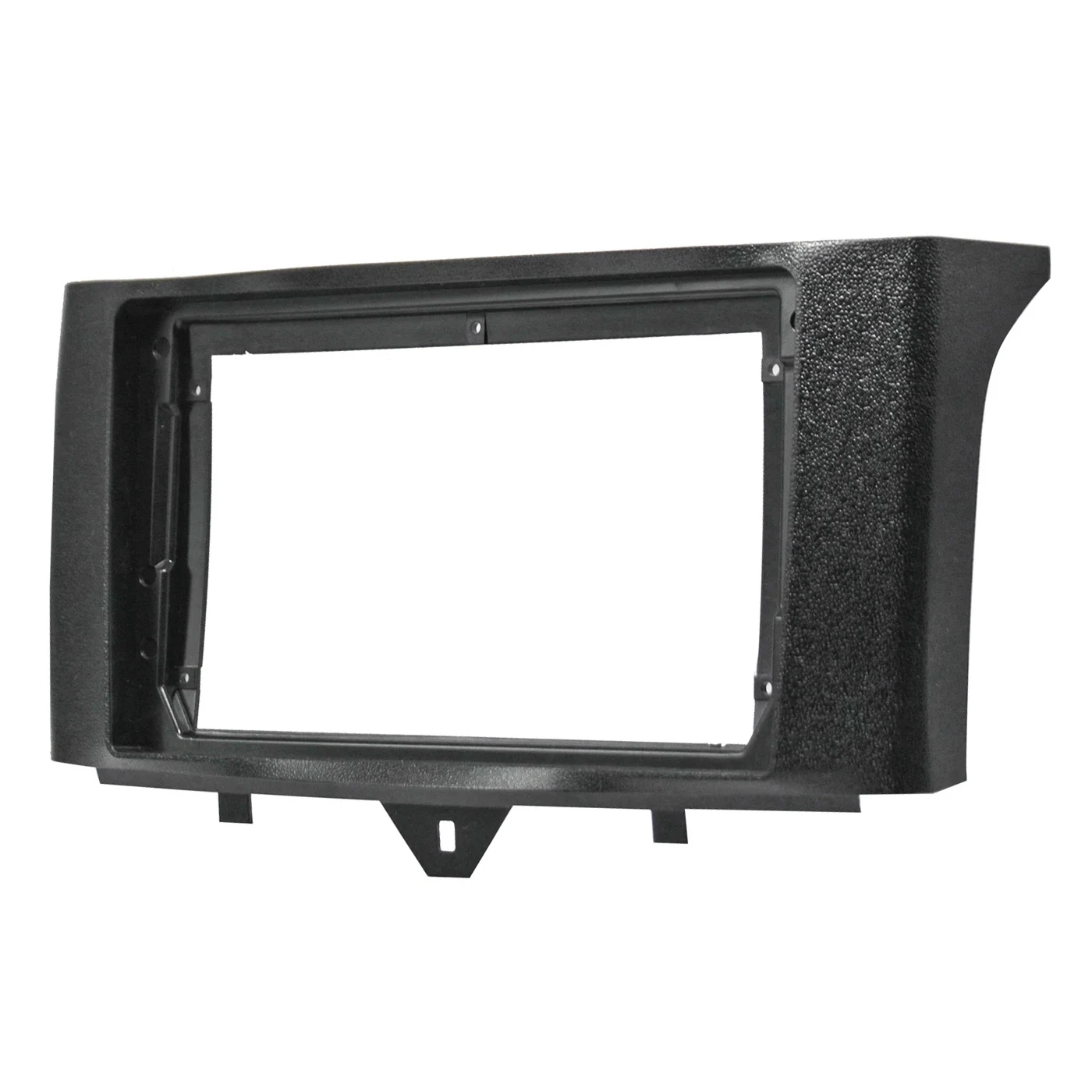 Car Radio Fascia para Benz, 2 Din, DVD Stereo Frame, Adaptador de Placa, Instalação de Traço de Montagem, Moldura para Smart Fortwo 2011-2015