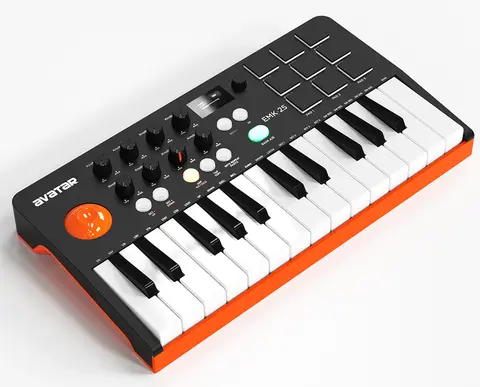 M-WAVE SMK-25 II MIDI キーボード M-VAVE SMK-25 Mini MIDI Keyboard