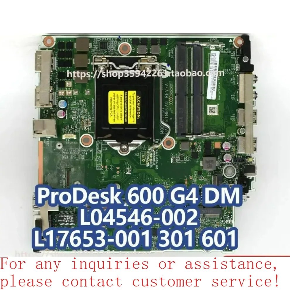 

Used For HP 400 600 800 G4 DM small main board L04546 L05127 002 001