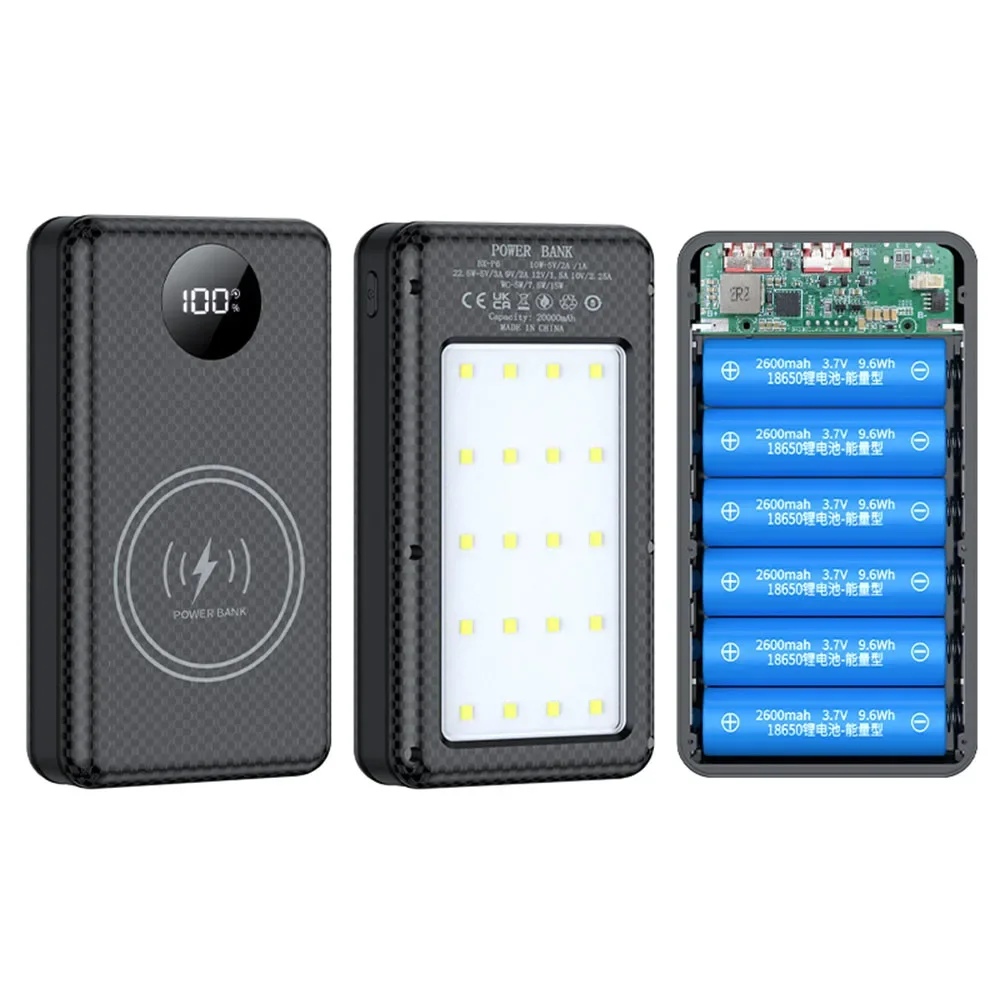 6*18650 Power Bank …