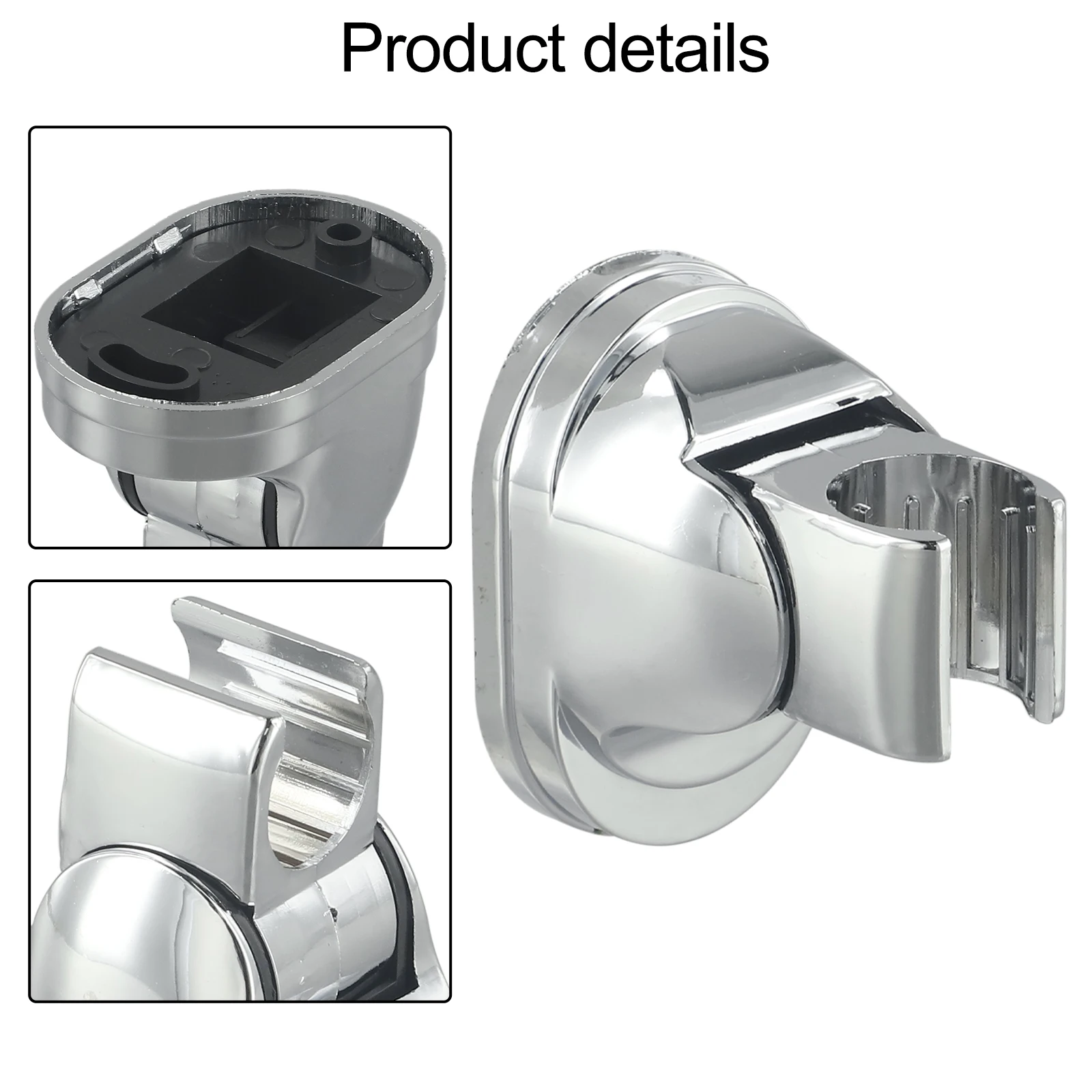 Adjustable Shower Bracket Adjustable Shower Head Erosion Resistant Long Lifespan Plastic Material Rust Resistant