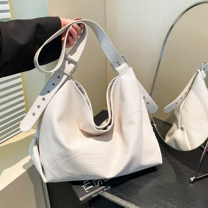 

New 2025 Vintage Soft Shoulder Bag for Women Minimalist Shoulder Handheld Purse Fashionable Handbag Gift
