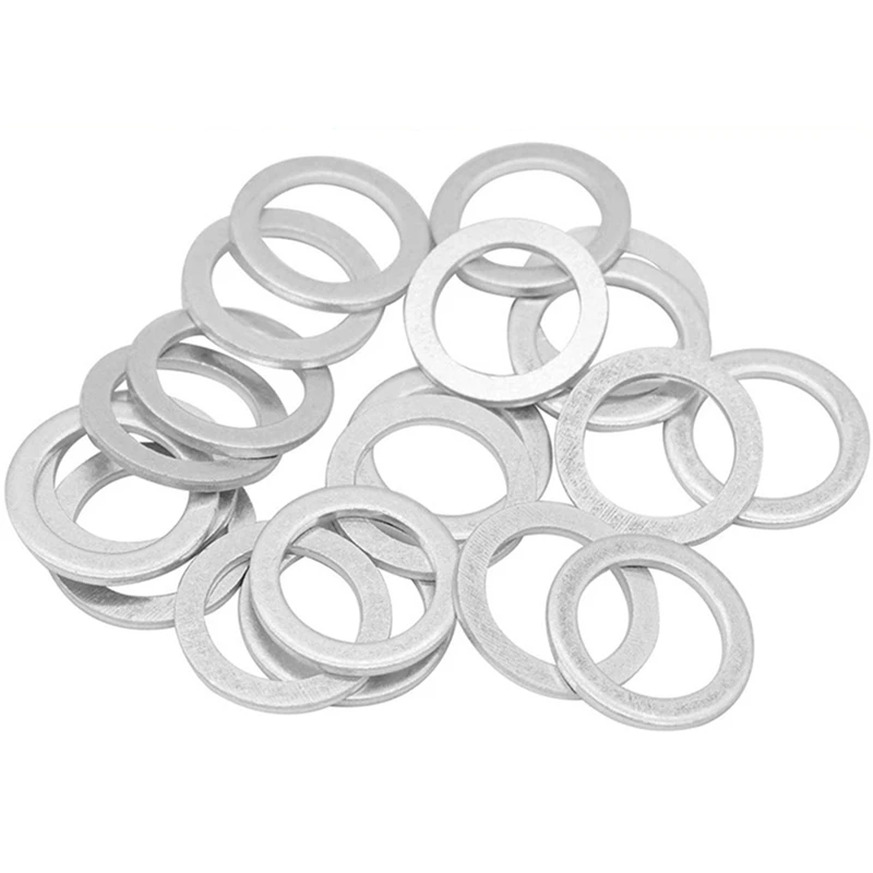 200PCS 90471-PX4-000 Transmission Oil Drain Plug Washers For Honda For Acura