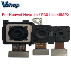 Bilashmart Back Facing Camera Module Huawei Nova 4e / P30 Lite 48MPX Mobile Phone Replacement Parts