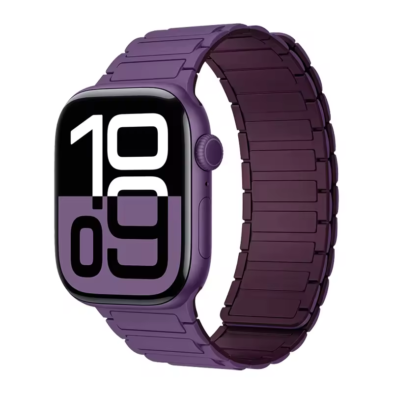 Magnetic Silicone Band for Apple Watch Ultra 3 2 49mm 46mm 42mm 45mm 44mm 40 41mm Strap IWatch Series 11 10 9 8 7 6 SE Bracelet - Image 34