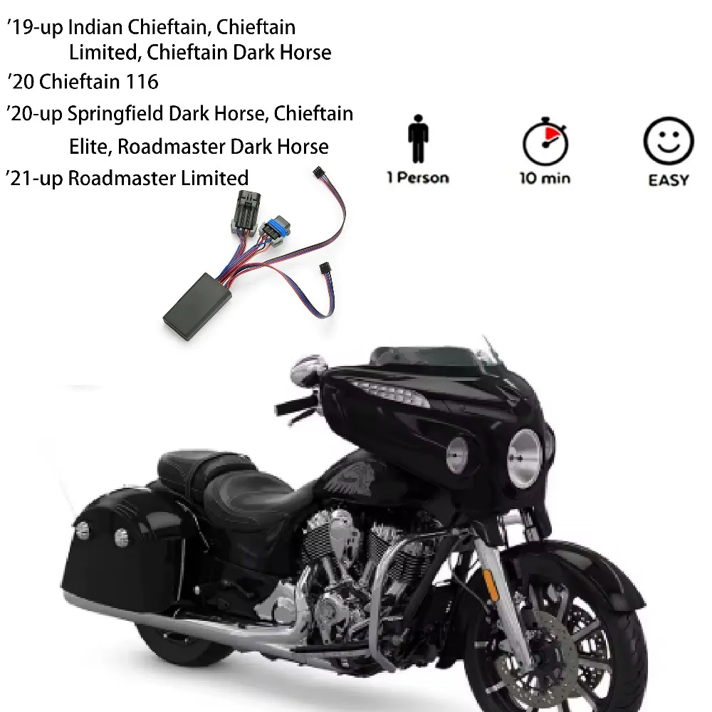 

F​or Indian Challenger Chieftain Pursuit Roadmaster Springfield New ArrivalsMotorcycle LIGHTING CONTROLLER Lighting Accessories