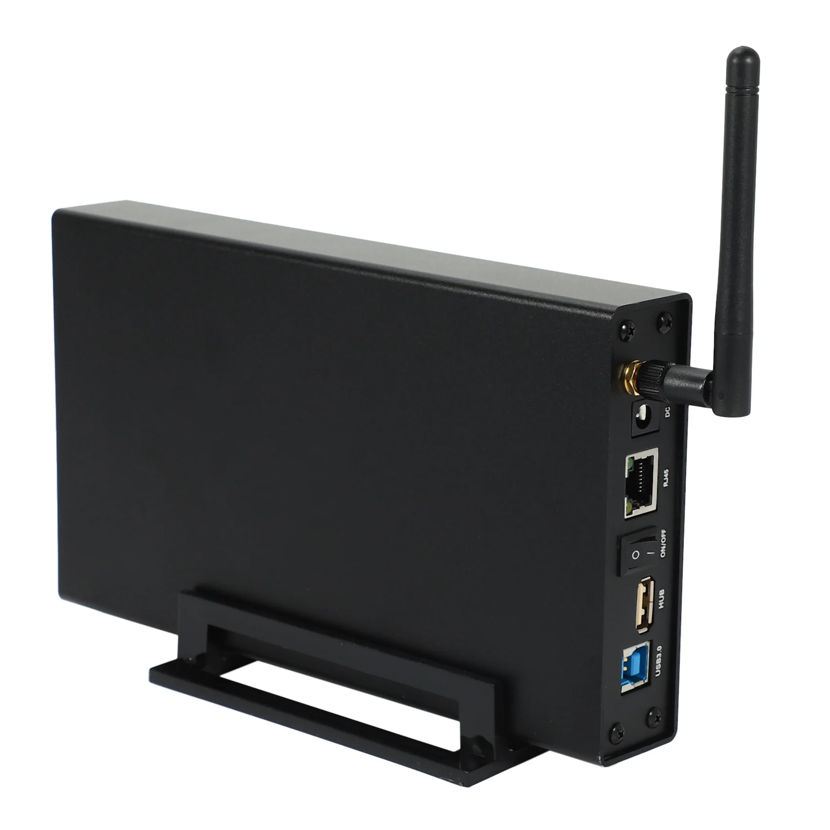 A64I  Rj45 External Hard Drive Case Nas Wifi Antenna Wireless Wifi Sata Usb 3.0 Wifi Hdd Interface Aluminum Hdd Box Hdd 3.5 Hdd