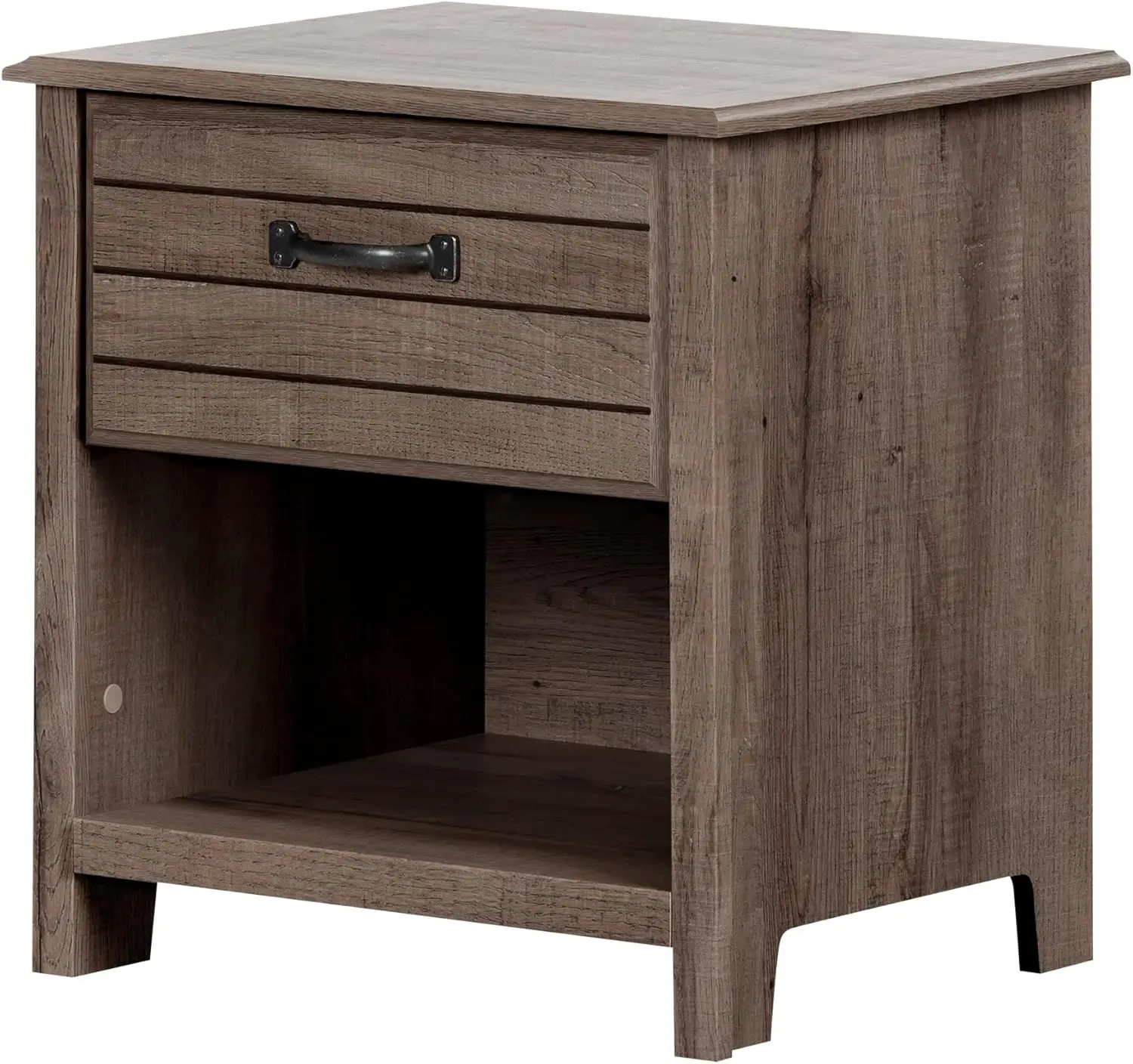 Mesa de cabeceira Ulysses com 1 gaveta Fall Oak