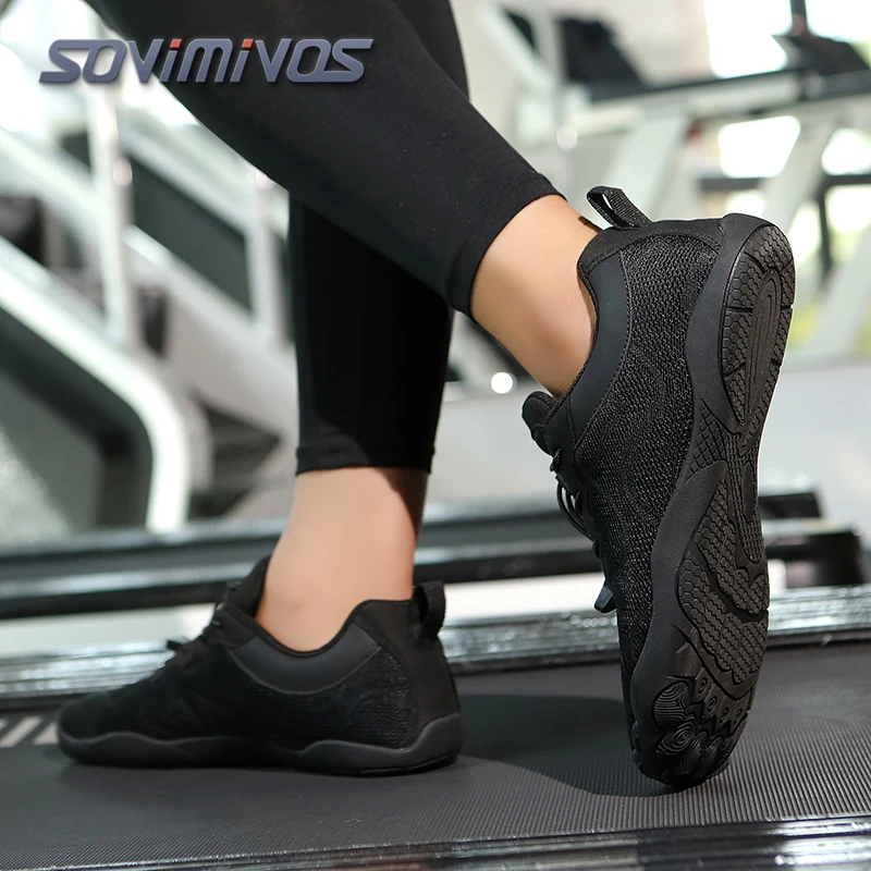 Womens Mens Barefoot Shoes Minimalist Trail Runner Wide Toe Box Zero Drop Outdoor Cross Training Shoe Zapatillas De Mujer