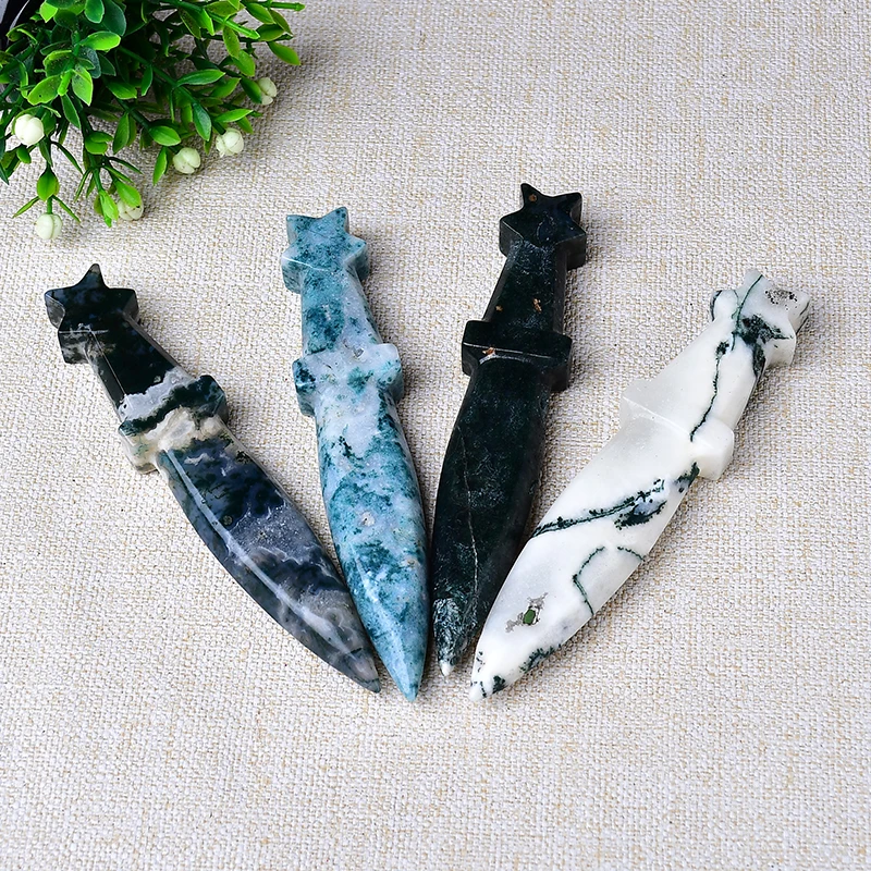 Natural Crystal Carved Witch's - Gardening Tools Unique 评论和价格
