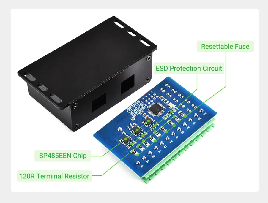 USB zu 4ch RS485 Konverter modul industrielle universelle serielle Kommunikation – Detail 6