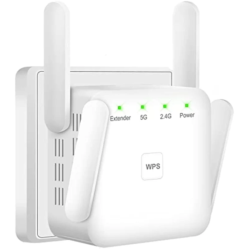 

5G WiFi Range Extender Wi-Fi Dual Band Wireless Network Amplifier 1200Mbps 5 Ghz Long Range Wi/Fi Repeater