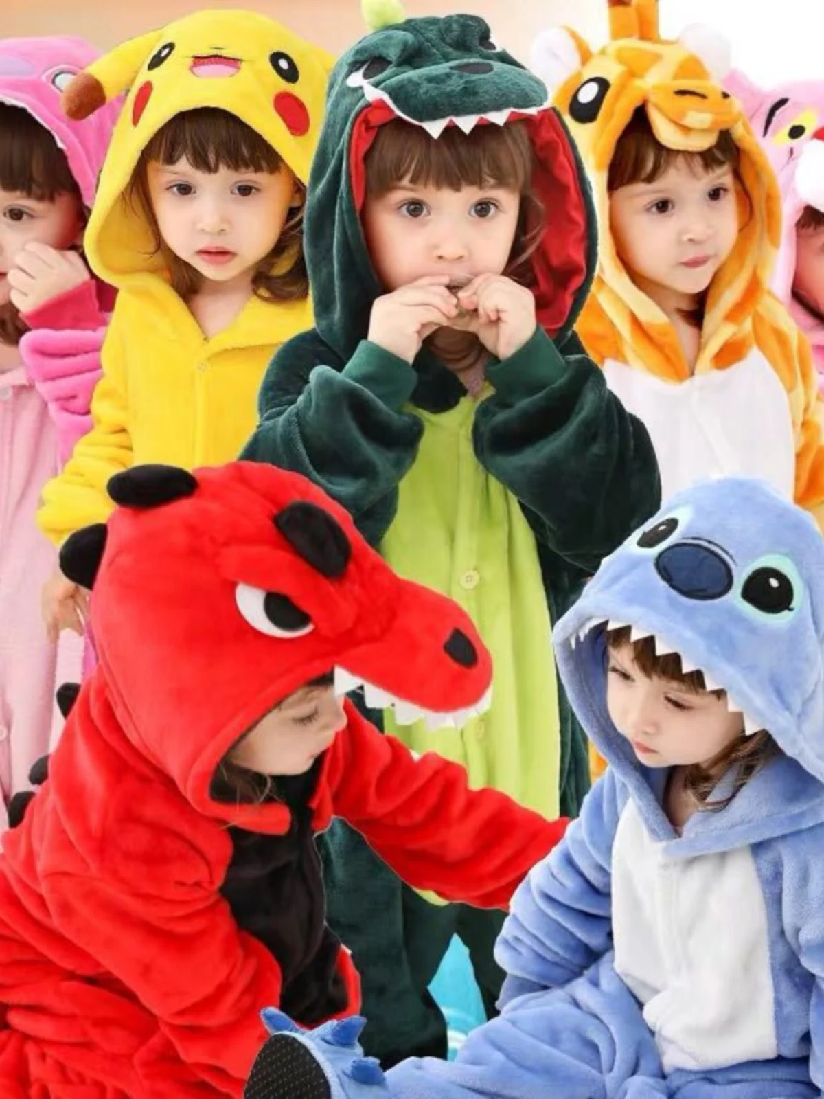 

Adorable Cartoon Animal loween Costume for Children And Parents Monster Tiger Rabbit Performance Outfit Polyester ...