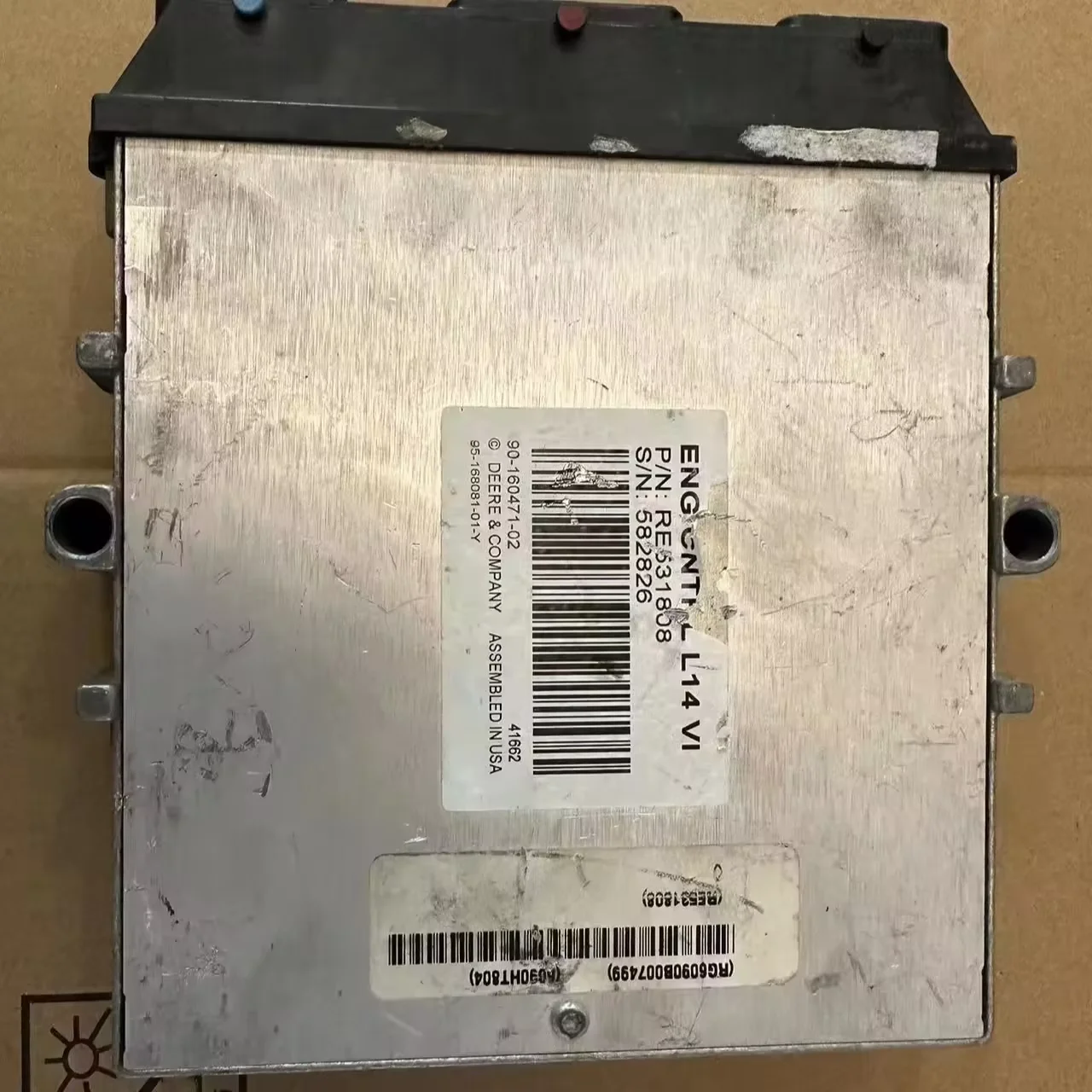 Original ECM Construction Machinery Parts Engine Controller Unit ECU RE531808 for Excavator E210 E240 E360