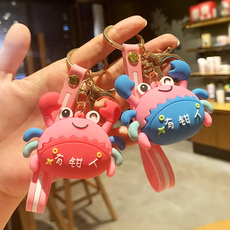 Minso Exquisite and rich character key chain pendant, cartoon 3D small statue creative small gift key chain,high-end small gift